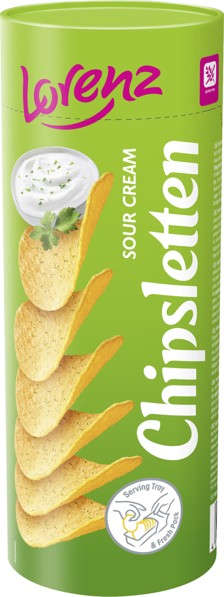 3110 chipsletten sour cream 15x100g